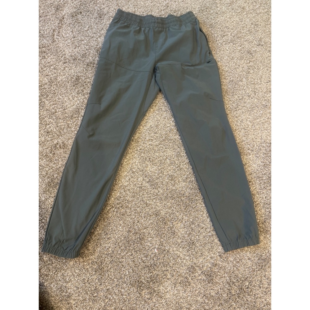 All In Motion Mens Active Joggers Small Gray Green Tapered Athletic Pants S
